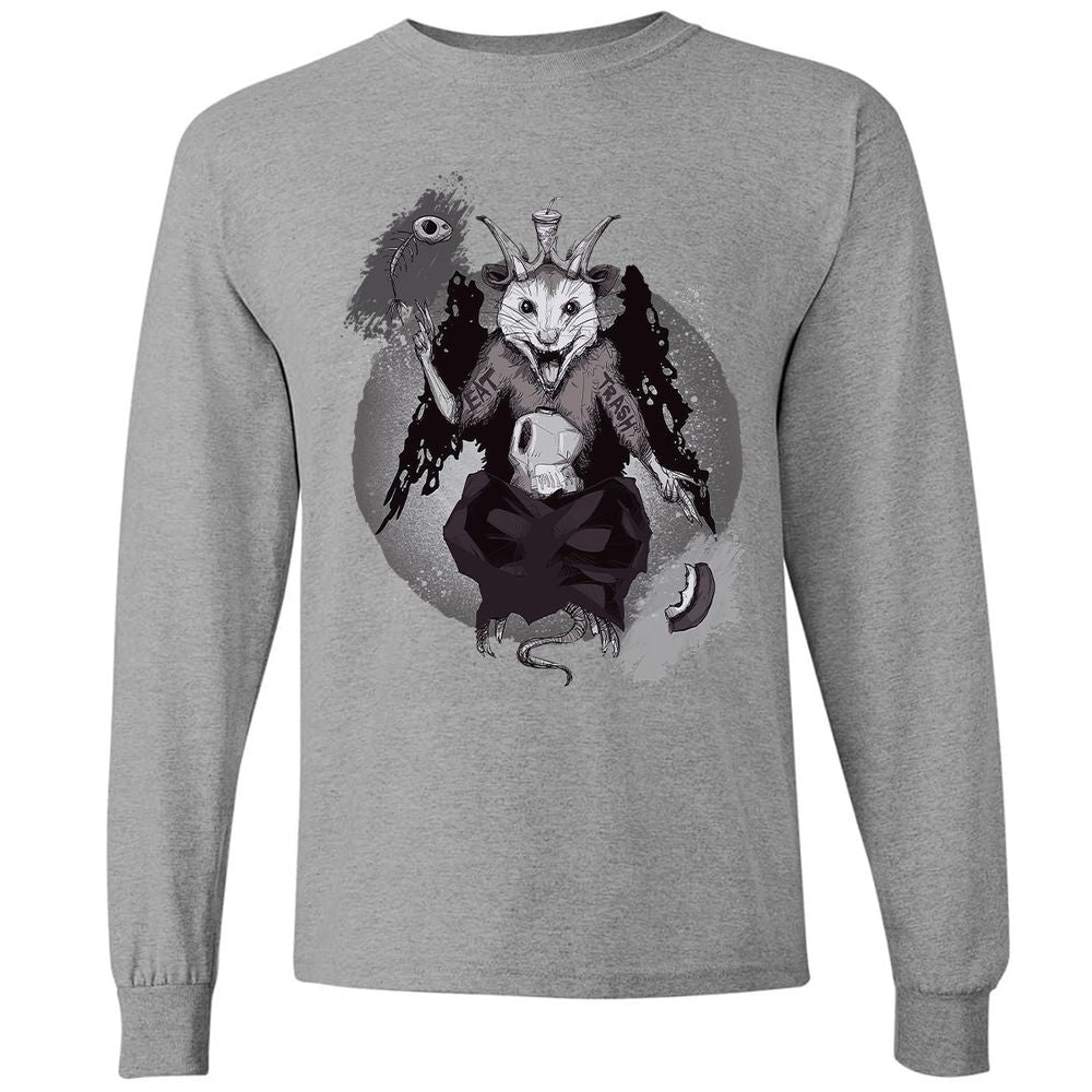 Long Sleeve T-Shirt - 4BDCHPYE - Graphite Heather - 6