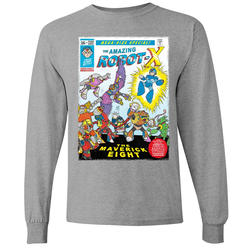 Long Sleeve T-Shirt - 1Q4FUYPH - Graphite Heather - 6