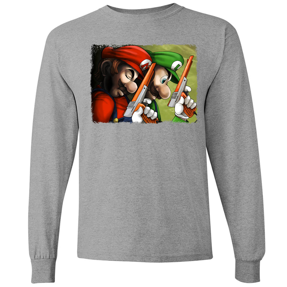 Long Sleeve T-Shirt - NJQF9JF5 - Graphite Heather - 6