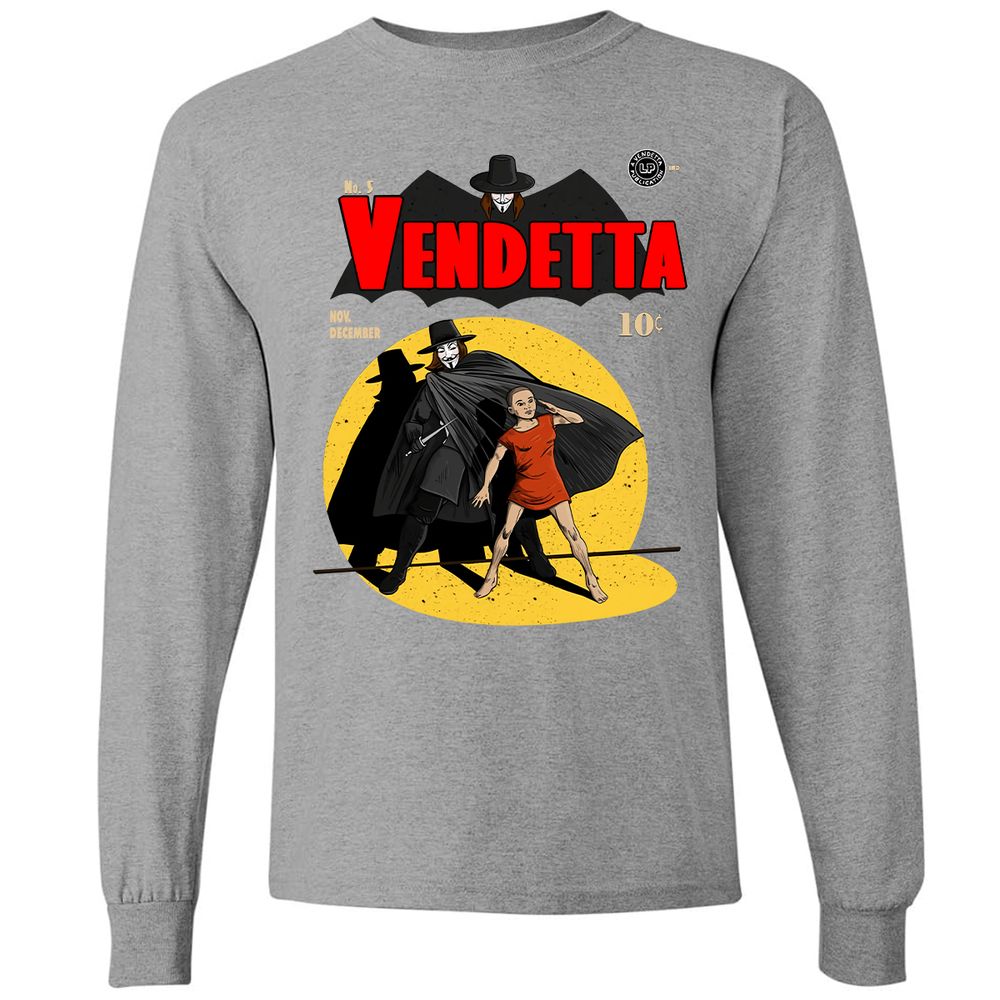 Long Sleeve T-Shirt - L92G361A - Graphite Heather - 6