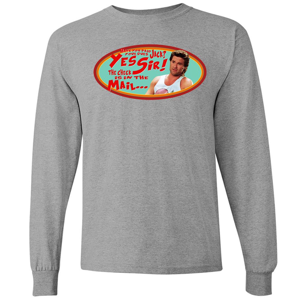 Long Sleeve T-Shirt - XQWTRTQJ - Graphite Heather - 6
