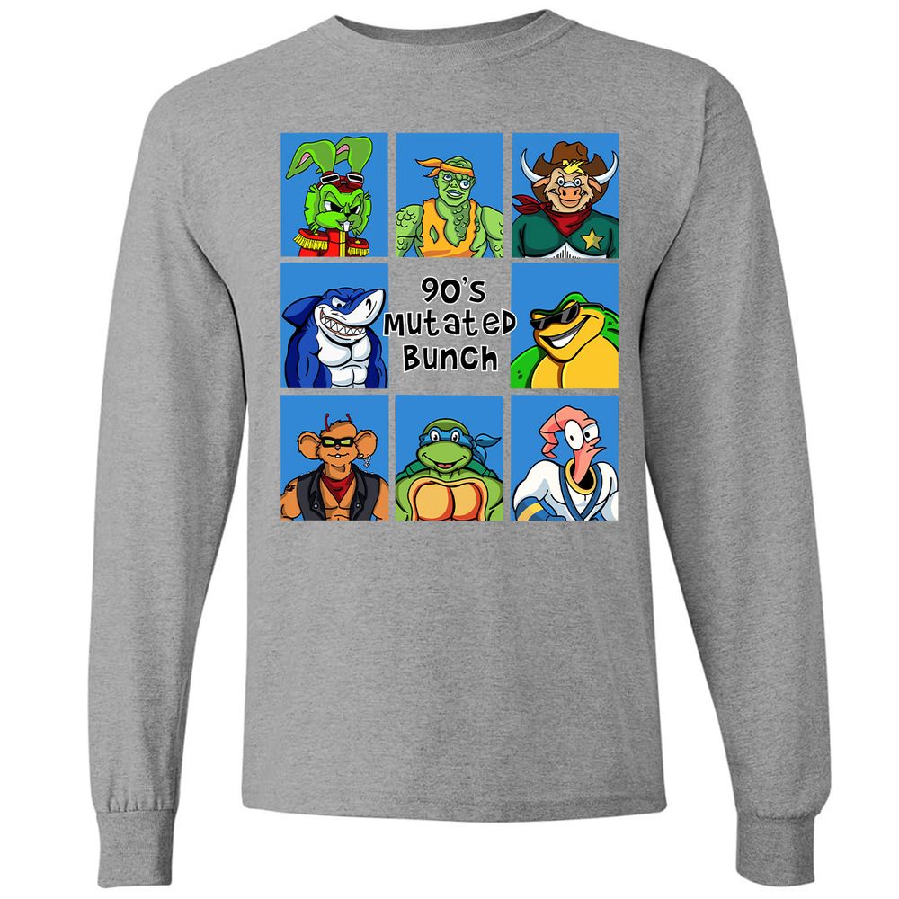 90's Mutated Bunch - Graphite Heather - 6