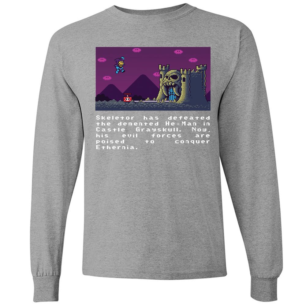 Long Sleeve T-Shirt - BG3FEJB5 - Graphite Heather - 6