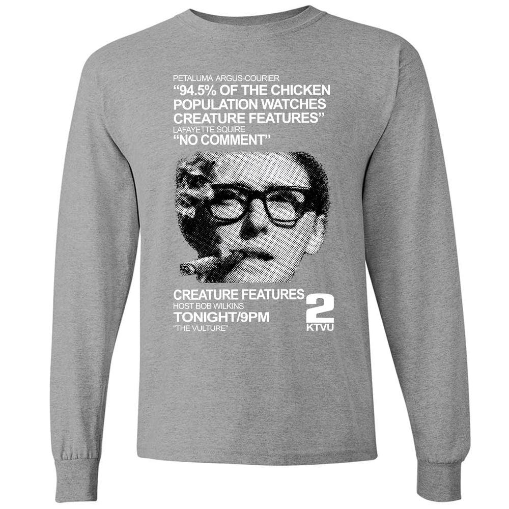 Long Sleeve T-Shirt - 958MXFX2 - Graphite Heather - 6