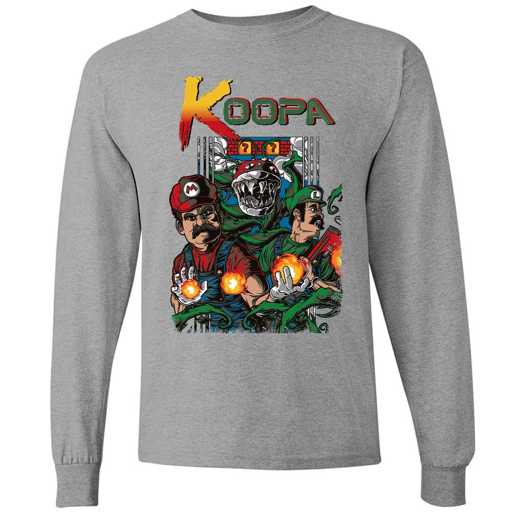 Long Sleeve T-Shirt - 6DQ7UEZJ - Graphite Heather - 6