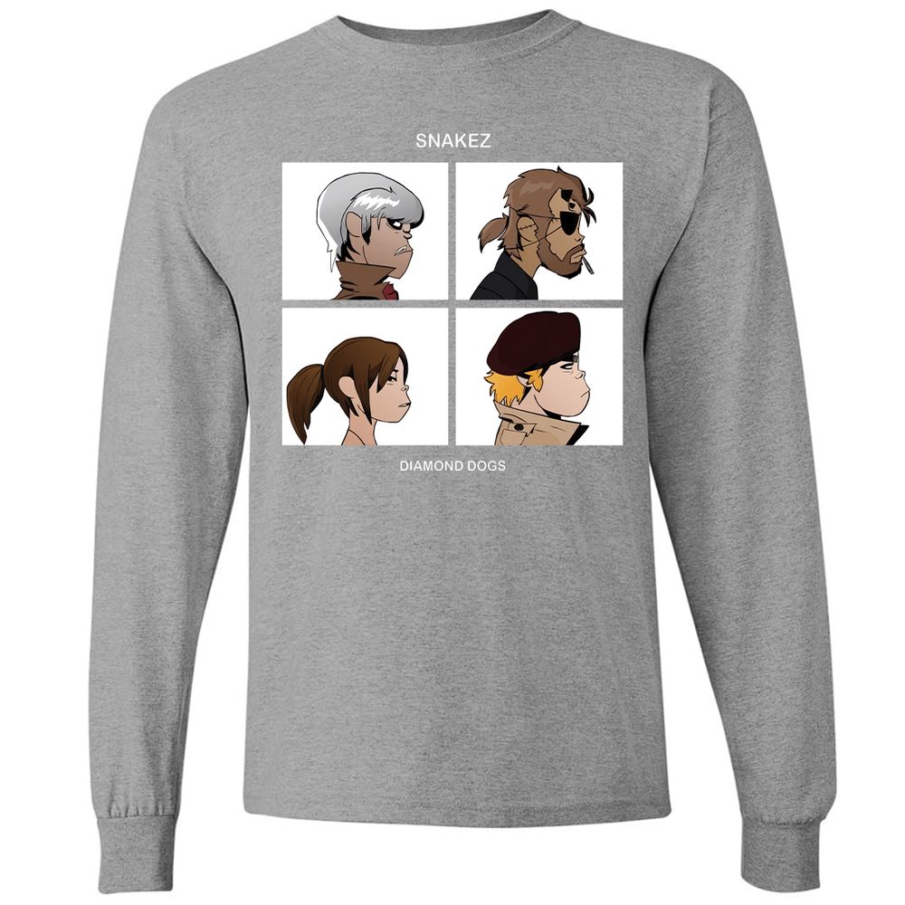 Long Sleeve T-Shirt - TRDF92TV - Graphite Heather - 6