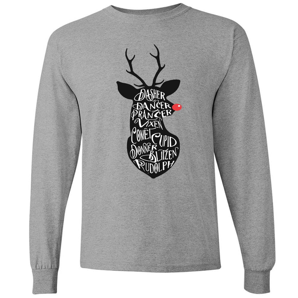 Long Sleeve T-Shirt - 48WQH1PK - Graphite Heather - 6