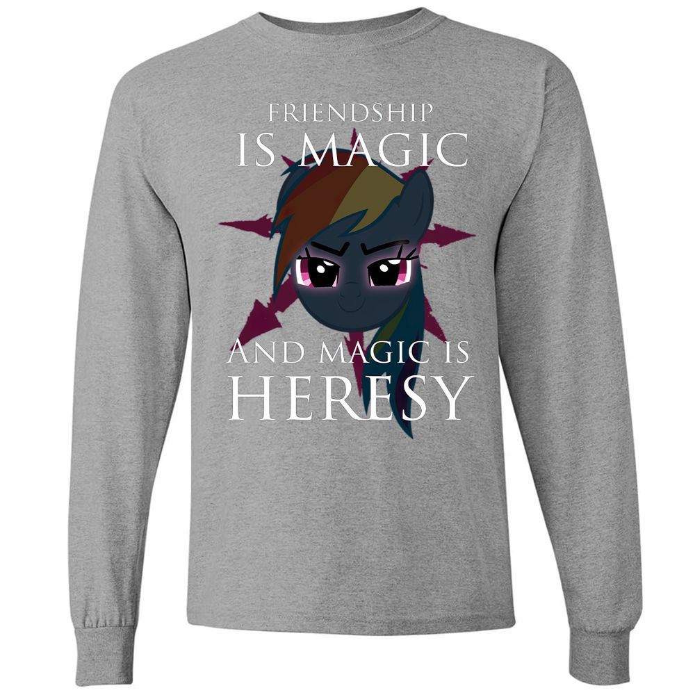 Long Sleeve T-Shirt - YCSVL6LU - Graphite Heather - 6