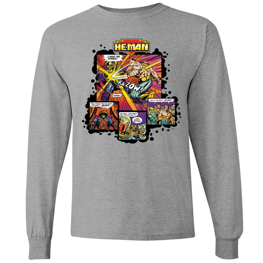 Long Sleeve T-Shirt - DFD9TYSR - Graphite Heather - 6