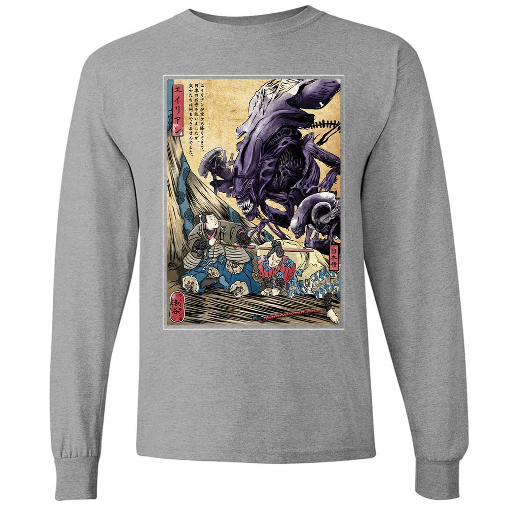Long Sleeve T-Shirt - XKRFGHRR - Graphite Heather - 6