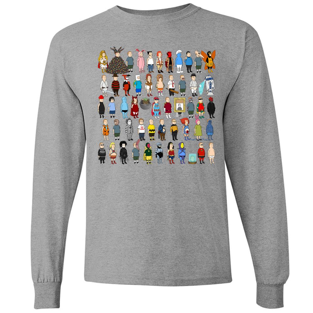 Long Sleeve T-Shirt - F666QLFT - Graphite Heather - 6