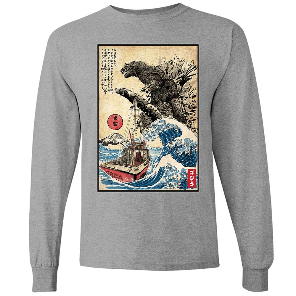 Long Sleeve T-Shirt - PUKAP74B - Graphite Heather - 6