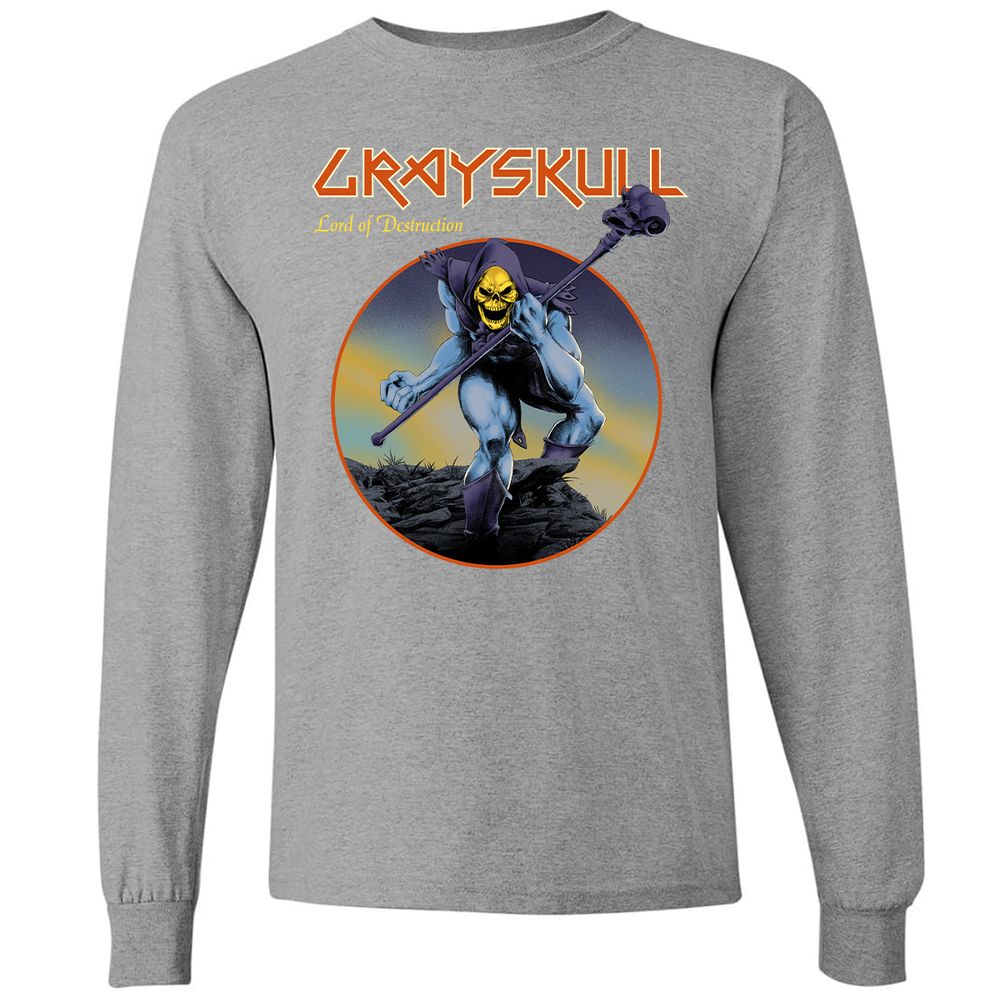 Long Sleeve T-Shirt - ZSJRW2TC - Graphite Heather - 6