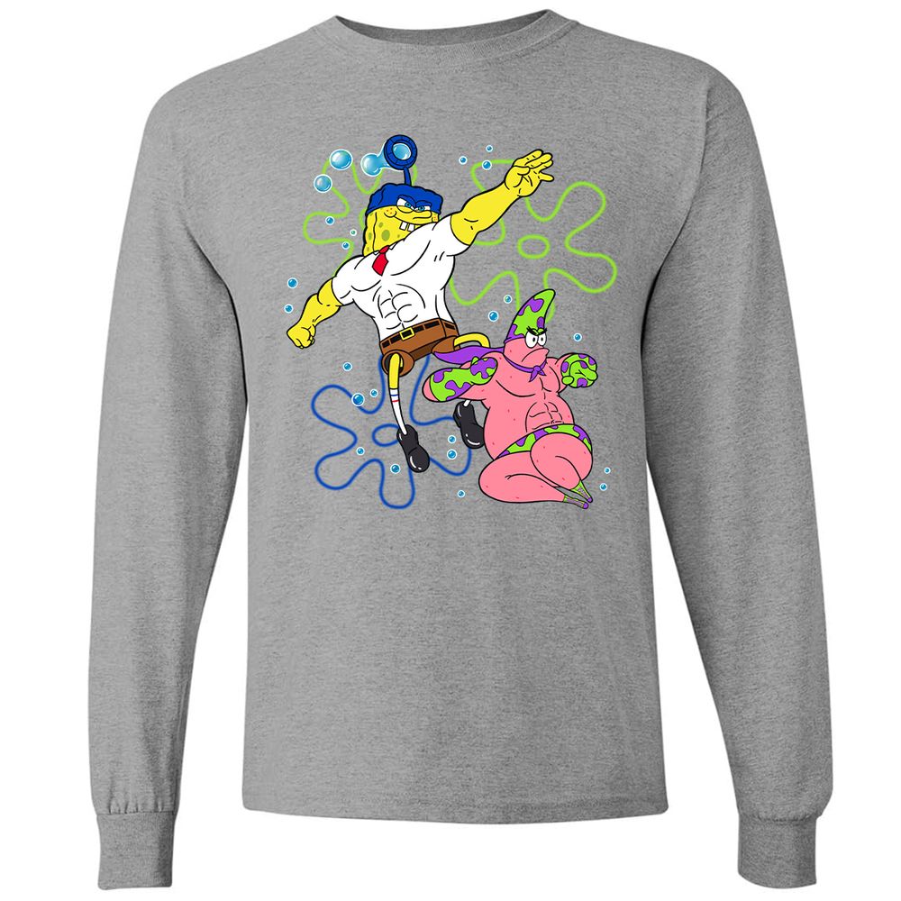 Long Sleeve T-Shirt - FC7BVJ1Q - Graphite Heather - 6