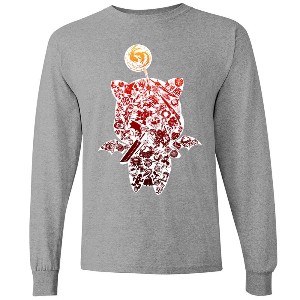 Long Sleeve T-Shirt - P65JJK2T - Graphite Heather - 6