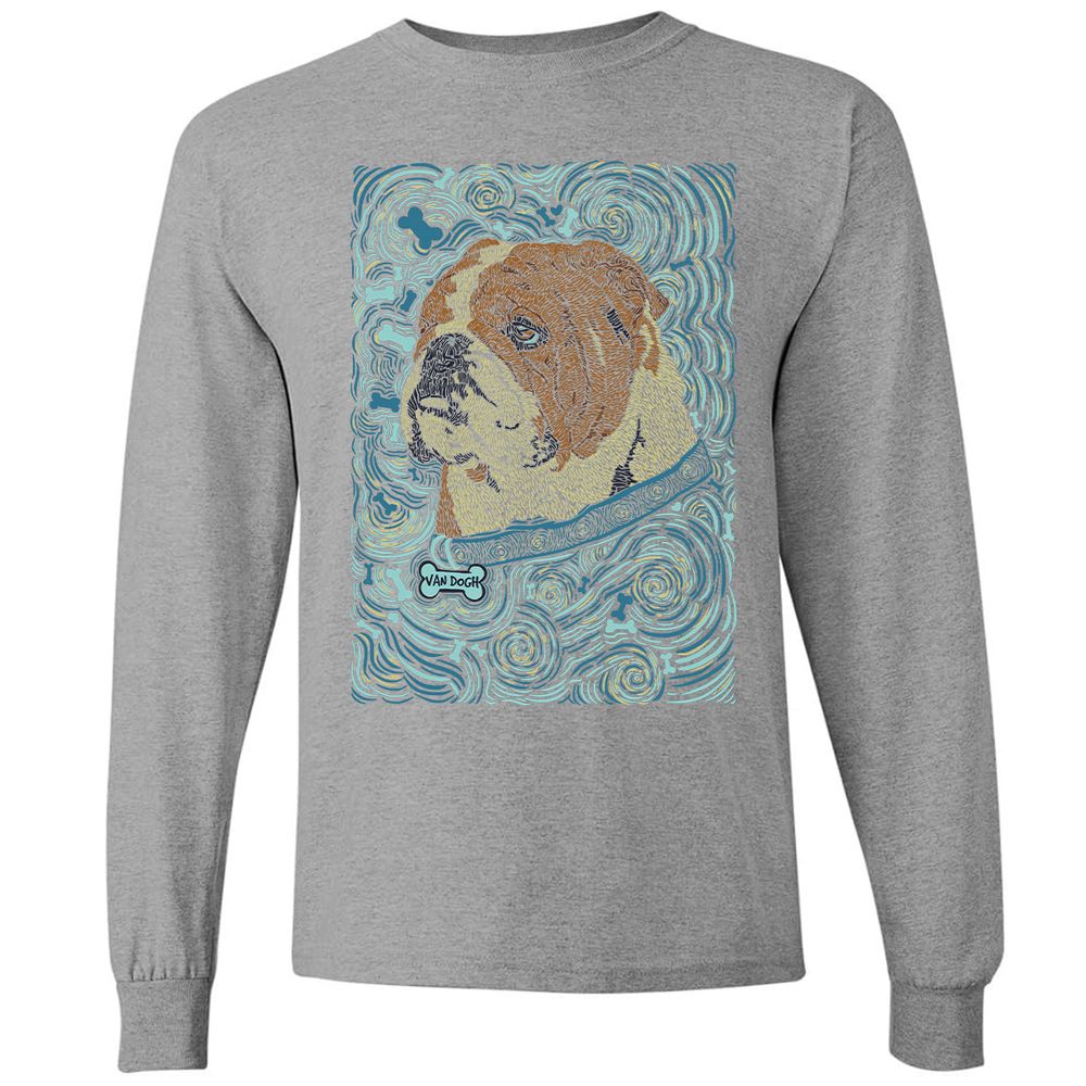 Long Sleeve T-Shirt - HQAHKS11 - Graphite Heather - 6