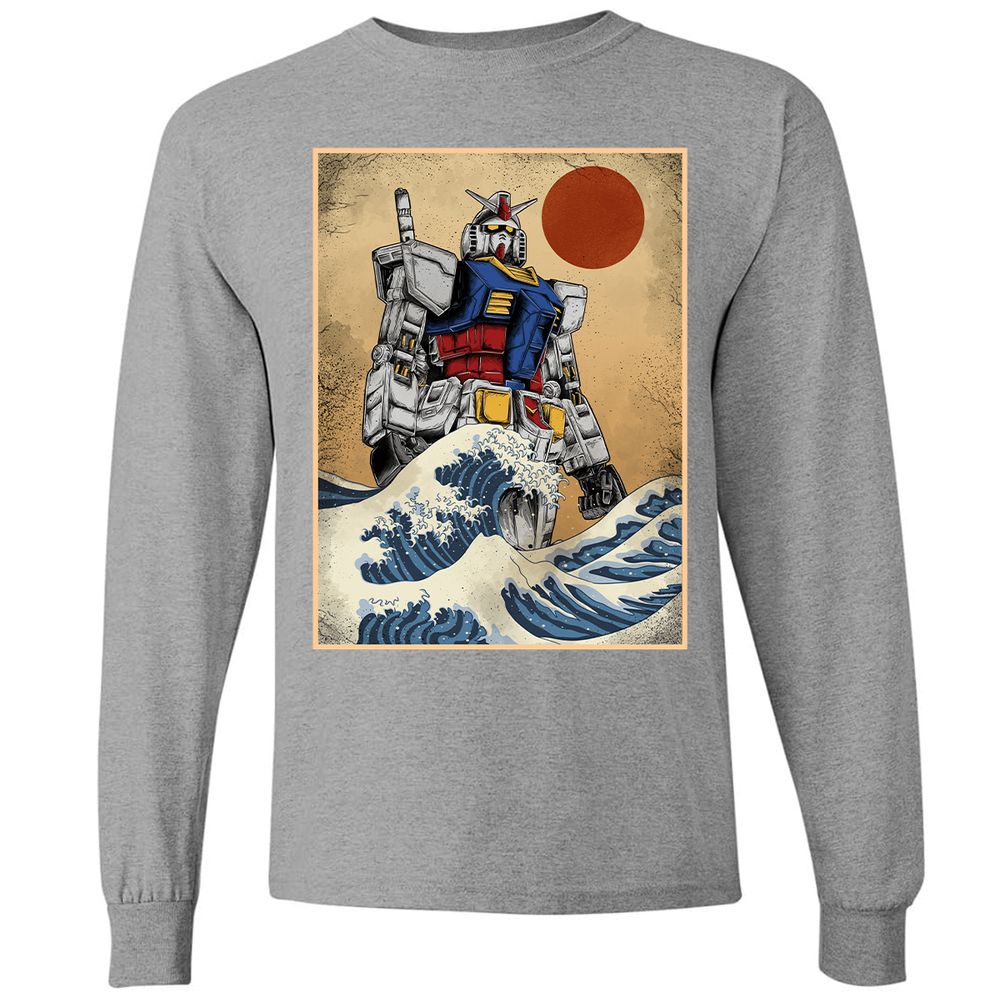 Long Sleeve T-Shirt - J8VQAEL5 - Graphite Heather - 6