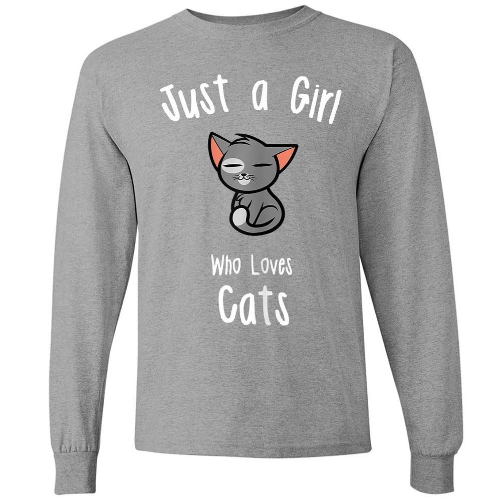 Long Sleeve T-Shirt - 9A41ZTF7 - Graphite Heather - 6