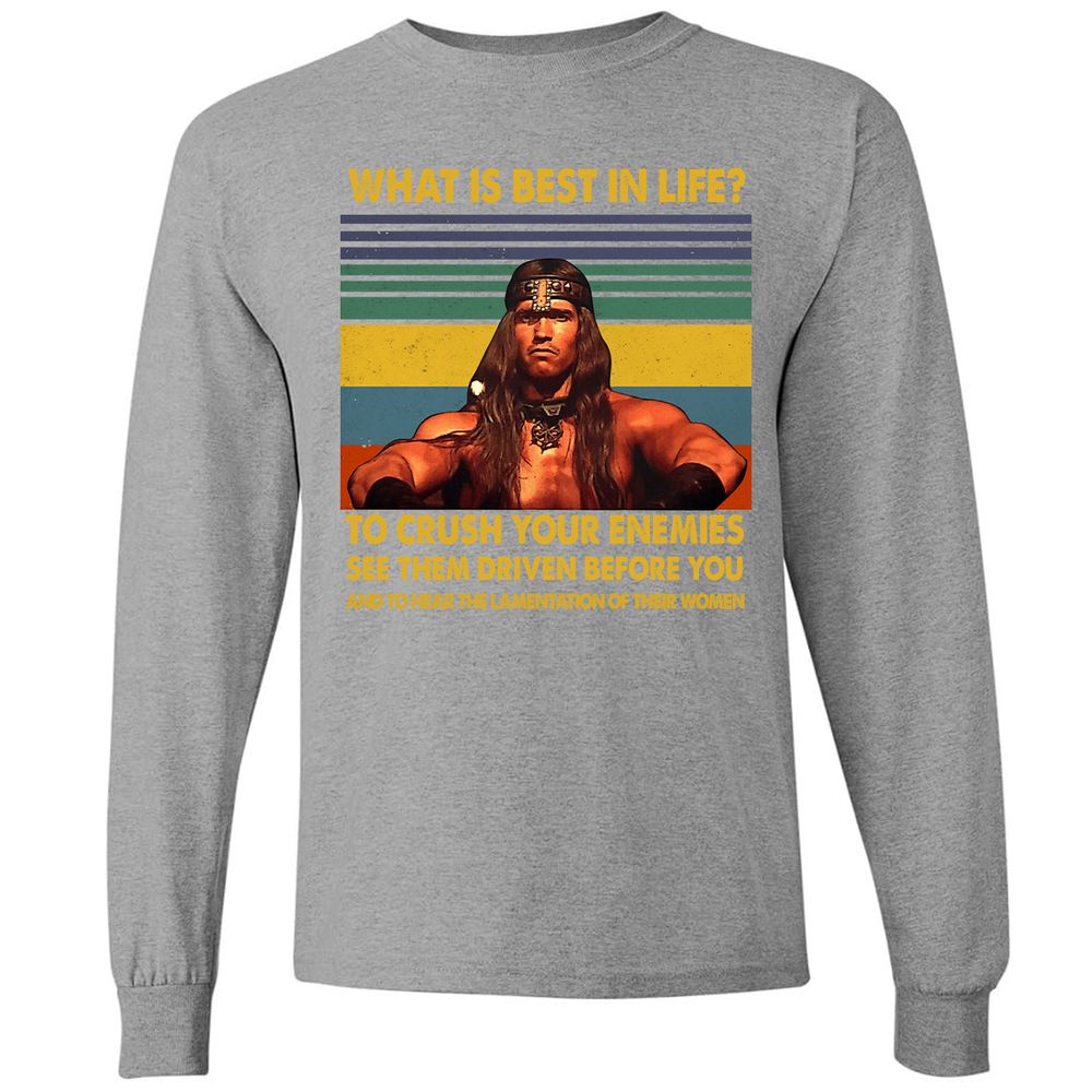 Long Sleeve T-Shirt - 2NCDYFV6 - Graphite Heather - 6