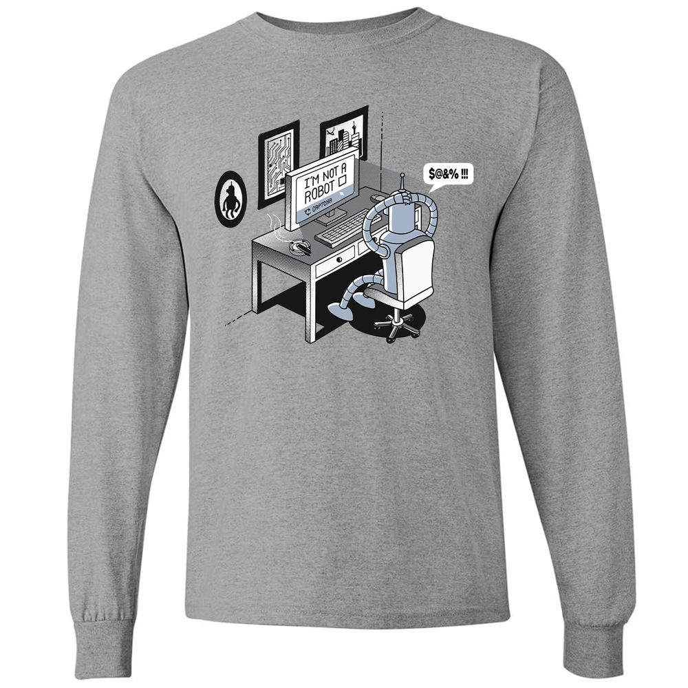 Long Sleeve T-Shirt - MFH2YS21 - Graphite Heather - 6