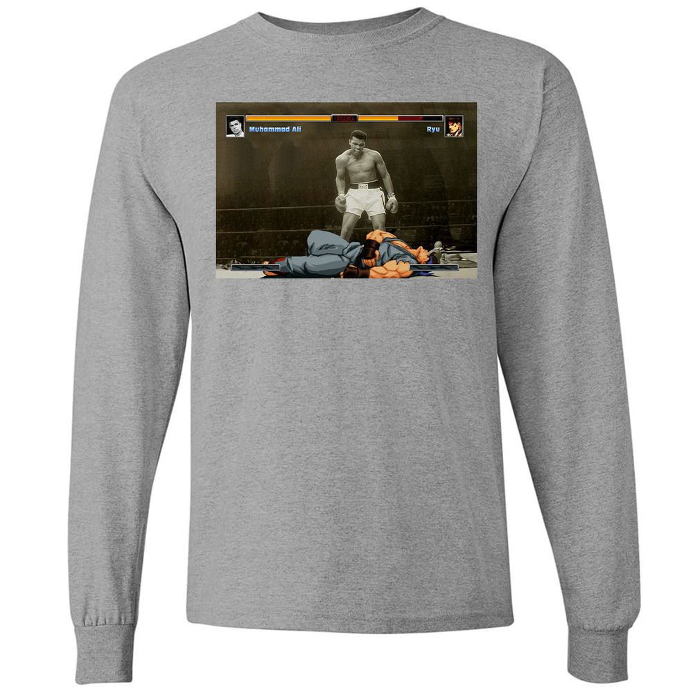 Long Sleeve T-Shirt - SHPUH31A - Graphite Heather - 6