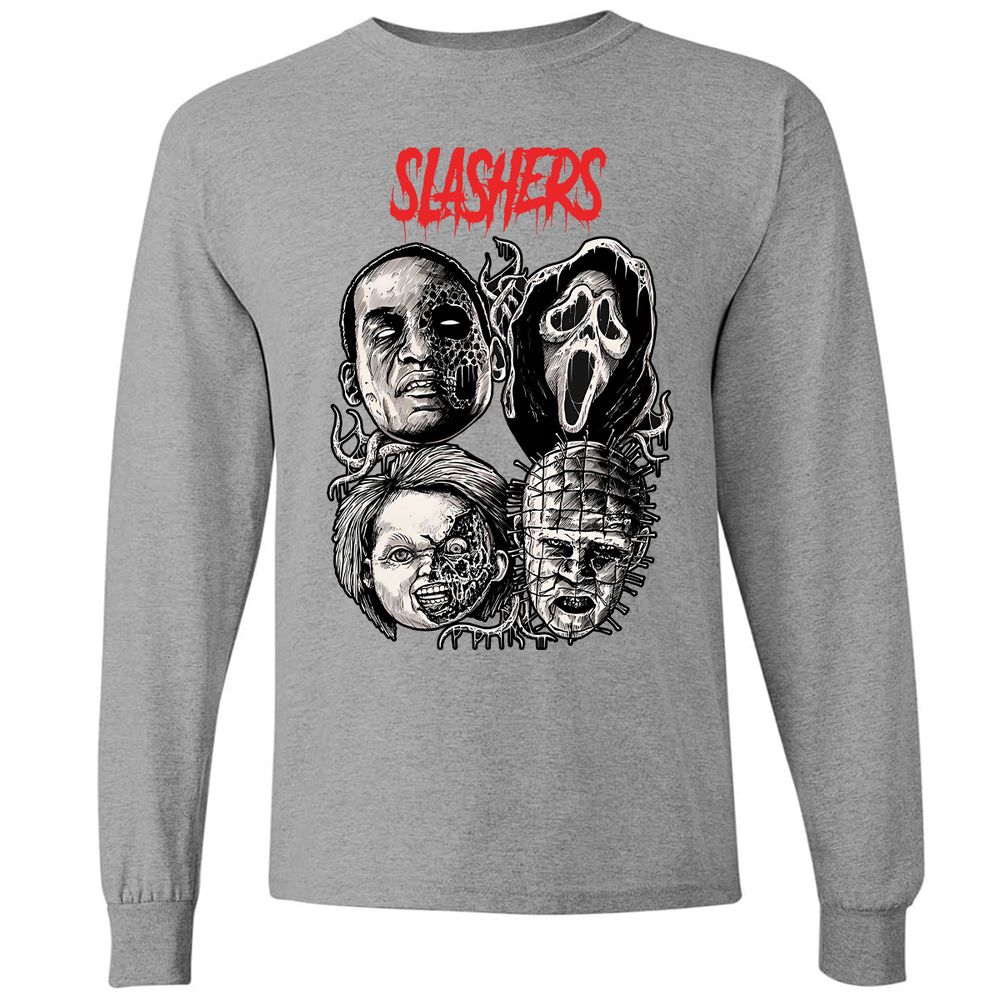 Long Sleeve T-Shirt - GFHQT73Z - Graphite Heather - 6