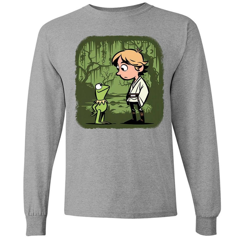 Long Sleeve T-Shirt - WN7ZUKWQ - Graphite Heather - 6