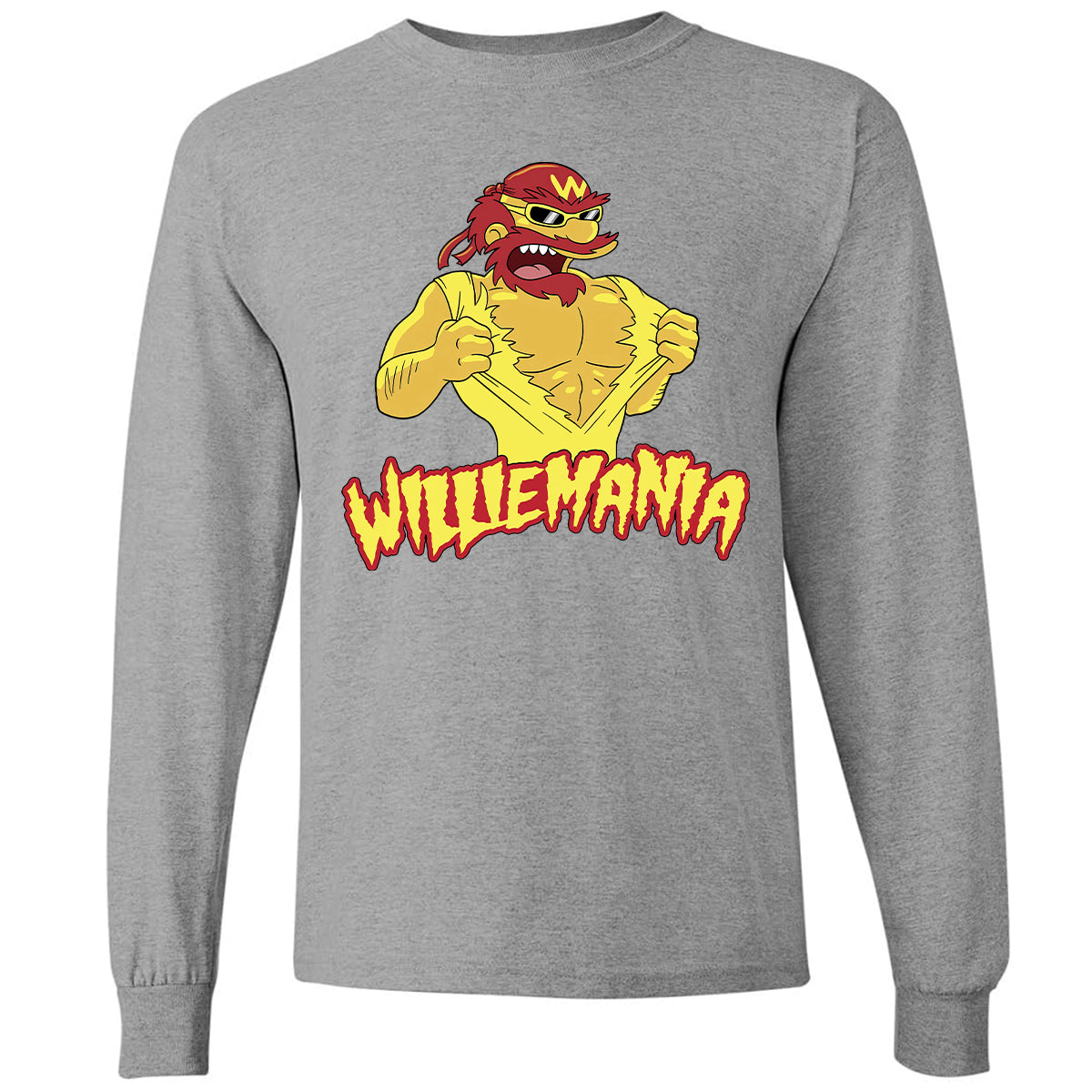 Long Sleeve T-Shirt - PMAVC7GN - Graphite Heather - 6