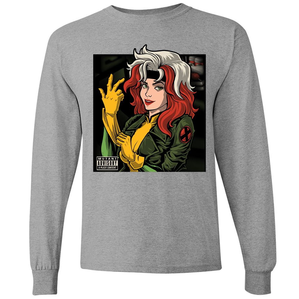 Long Sleeve T-Shirt - V7QJCZW4 - Graphite Heather - 6