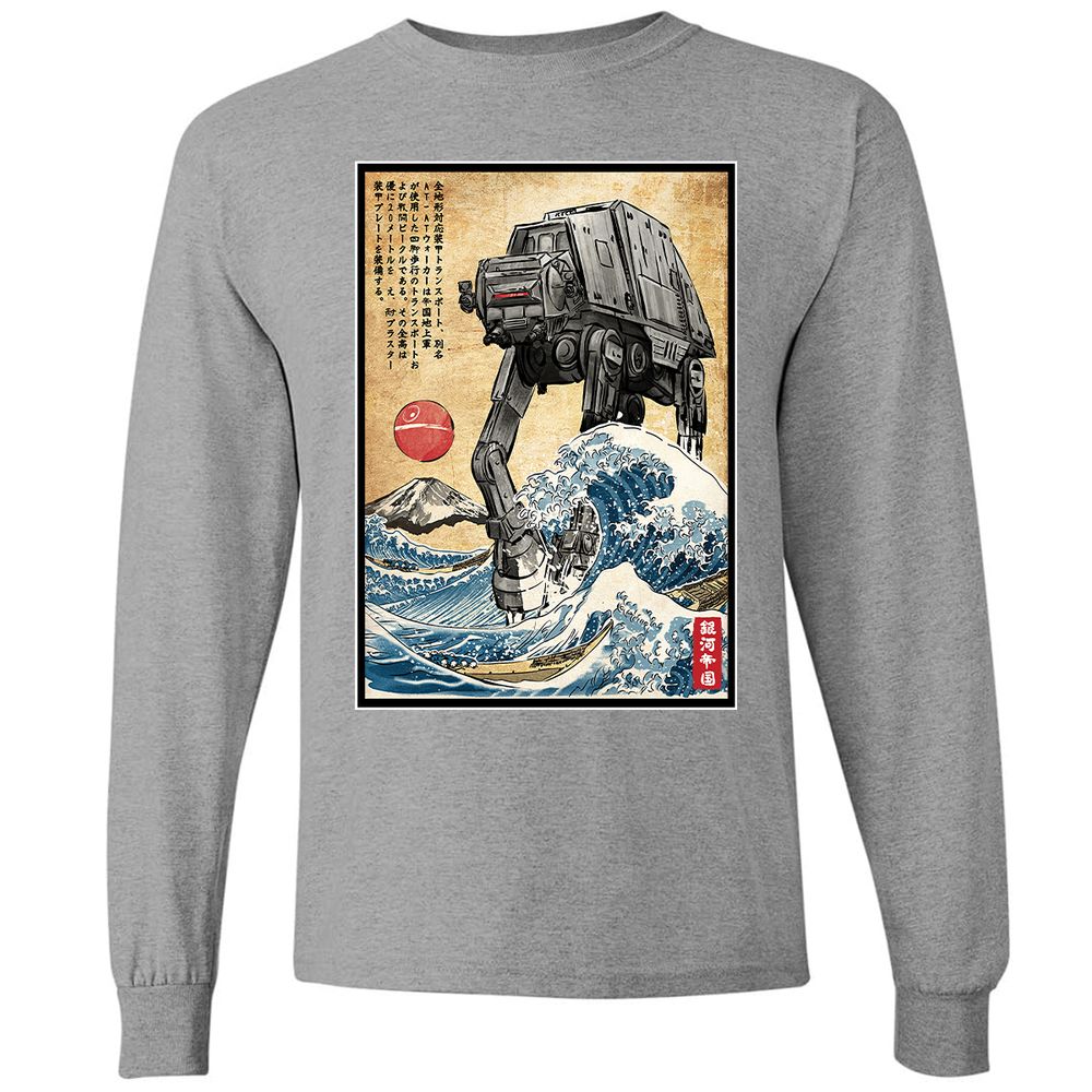 Long Sleeve T-Shirt - J7454FMP - Graphite Heather - 6