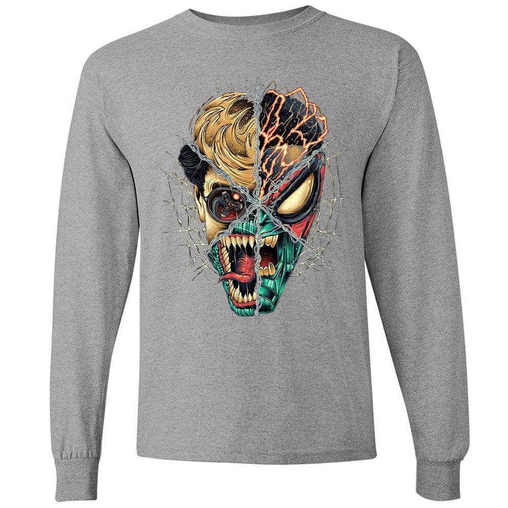 Long Sleeve T-Shirt - XV3M76V9 - Graphite Heather - 6