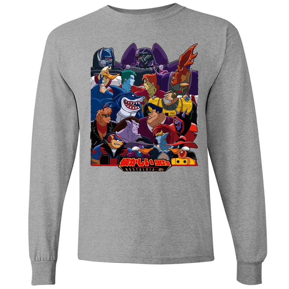 Long Sleeve T-Shirt - H1X11PKM - Graphite Heather - 6