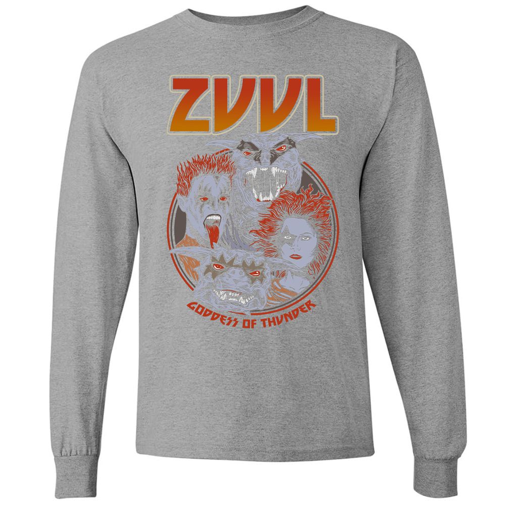 Long Sleeve T-Shirt - YES7ZBEQ - Graphite Heather - 6