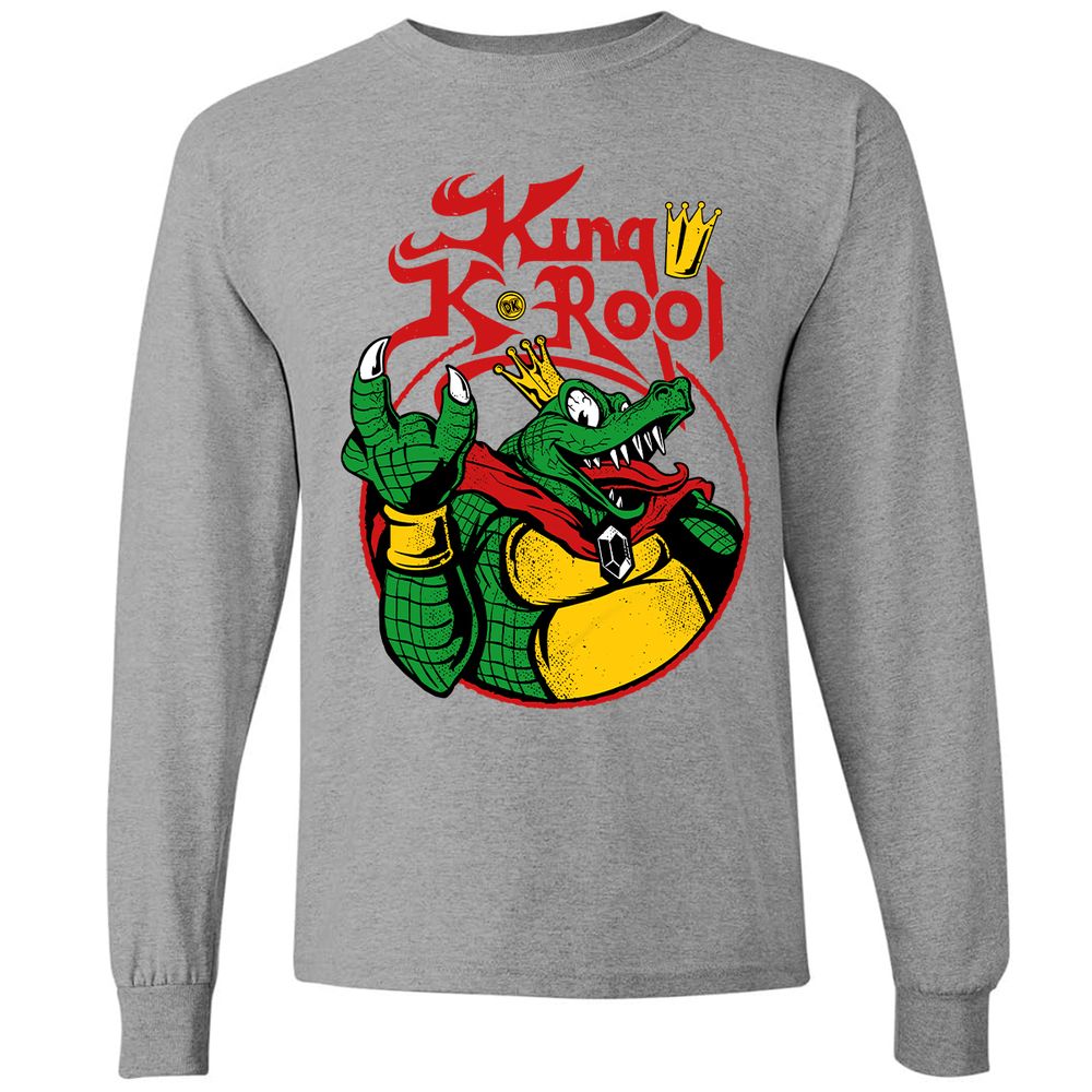 Long Sleeve T-Shirt - 1YJBASZM - Graphite Heather - 6