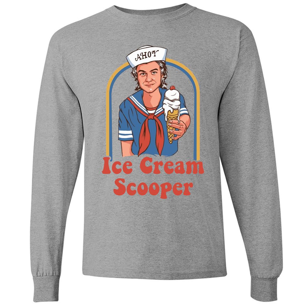 Long Sleeve T-Shirt - 2QKD4BNF - Graphite Heather - 6
