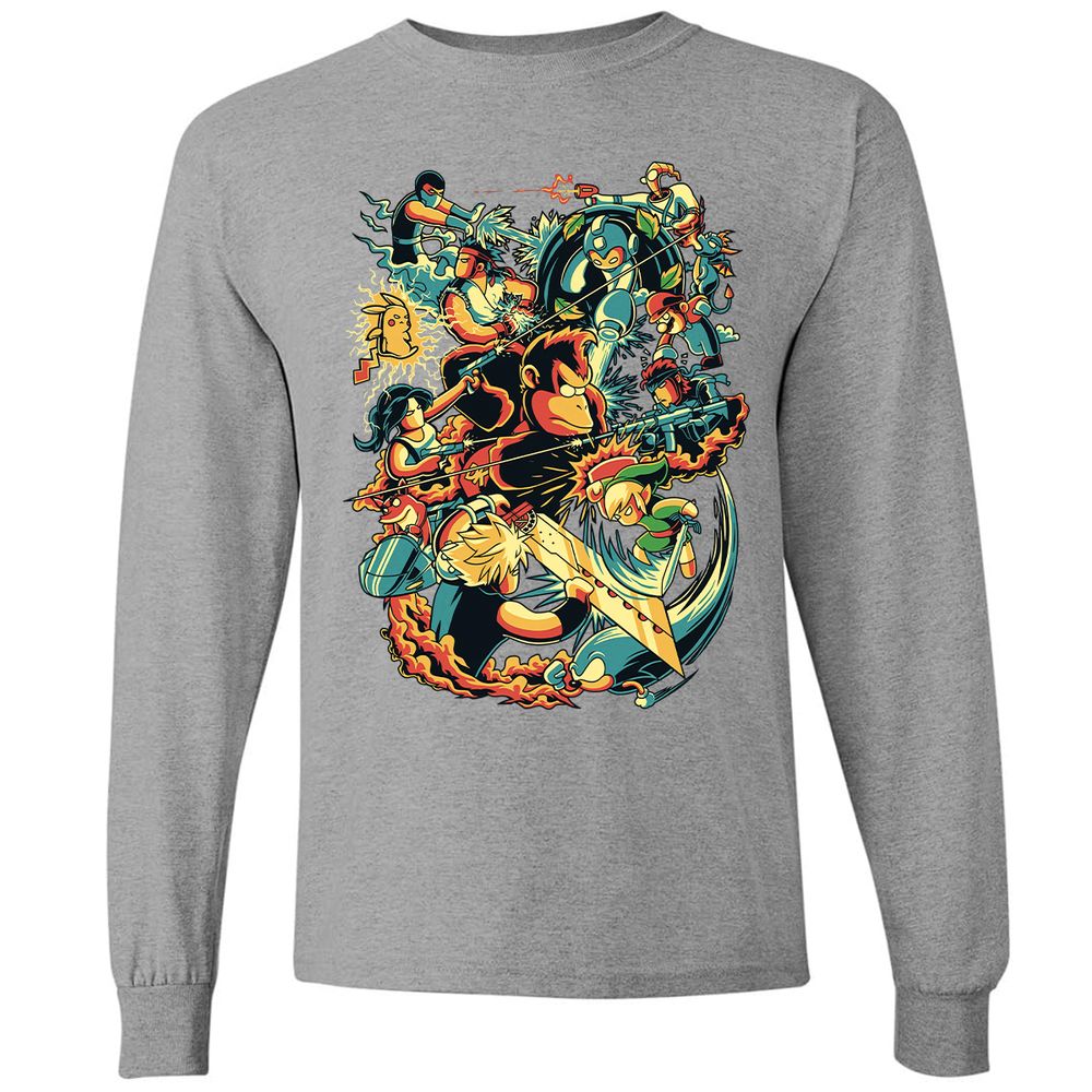 Long Sleeve T-Shirt - QUL1BU37 - Graphite Heather - 6