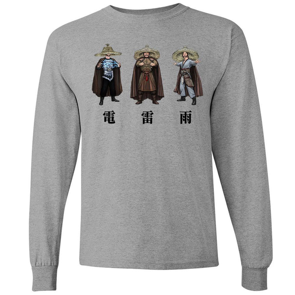 Long Sleeve T-Shirt - L8UP13FV - Graphite Heather - 6