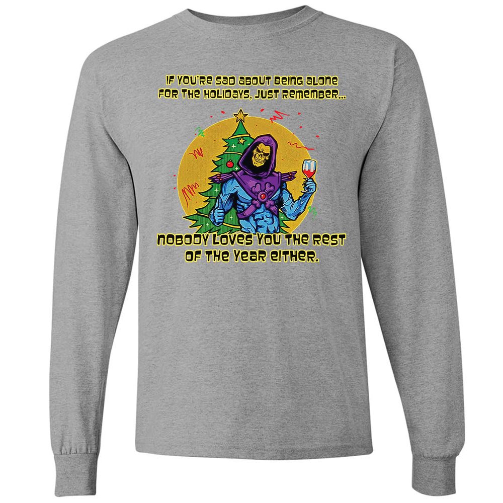 Long Sleeve T-Shirt - 7RRG71P9 - Graphite Heather - 6