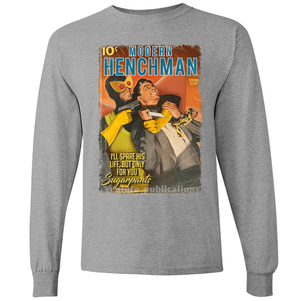 Long Sleeve T-Shirt - P1HT2K2P - Graphite Heather - 6