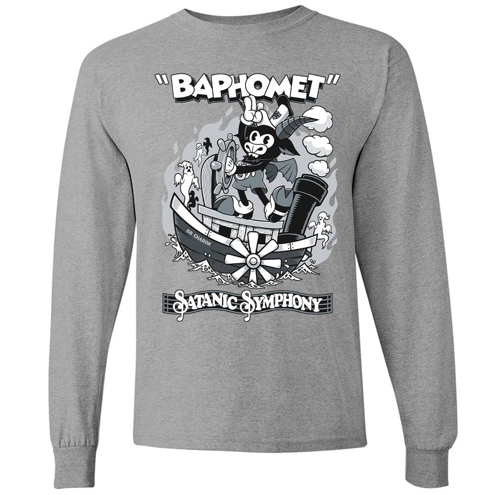 Long Sleeve T-Shirt - EGRQYVXZ - Graphite Heather - 6