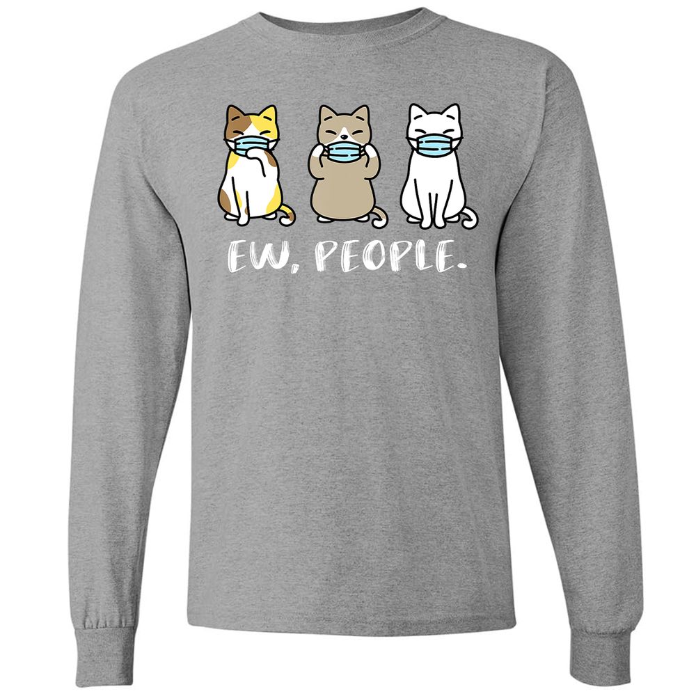 Long Sleeve T-Shirt - KJV4AAMV - Graphite Heather - 6