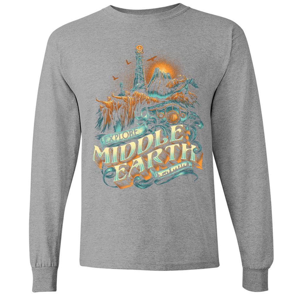 Long Sleeve T-Shirt - ZSKSQHEZ - Graphite Heather - 6