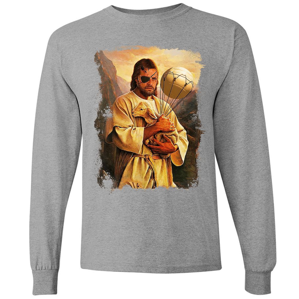 Long Sleeve T-Shirt - M2H4SXZW - Graphite Heather - 6