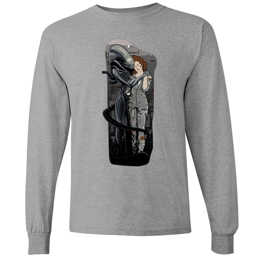 Long Sleeve T-Shirt - BSTDP7CD - Graphite Heather - 6