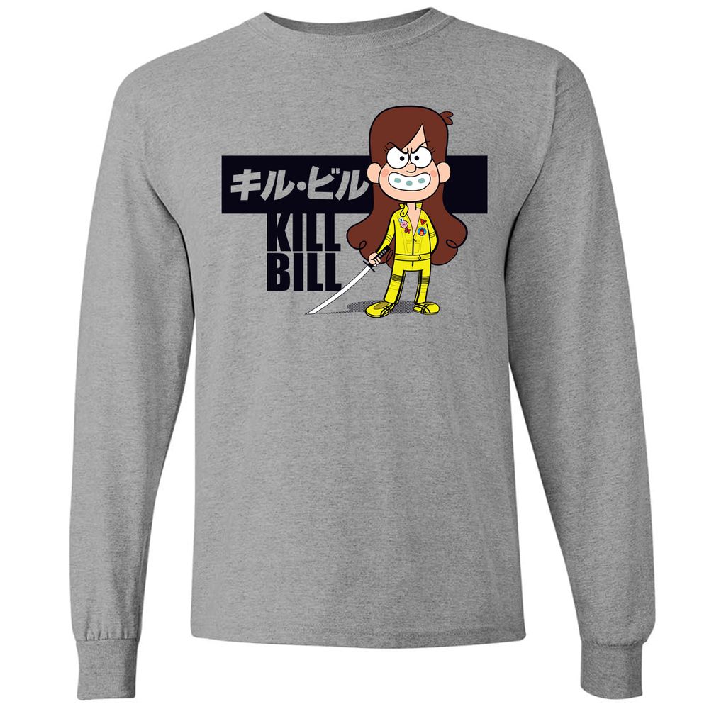 Long Sleeve T-Shirt - AZZCV97V - Graphite Heather - 6