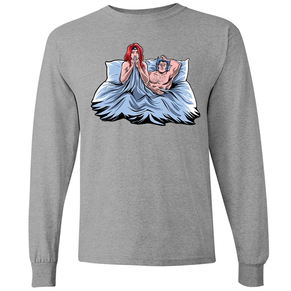 Long Sleeve T-Shirt - J75XG46M - Graphite Heather - 6