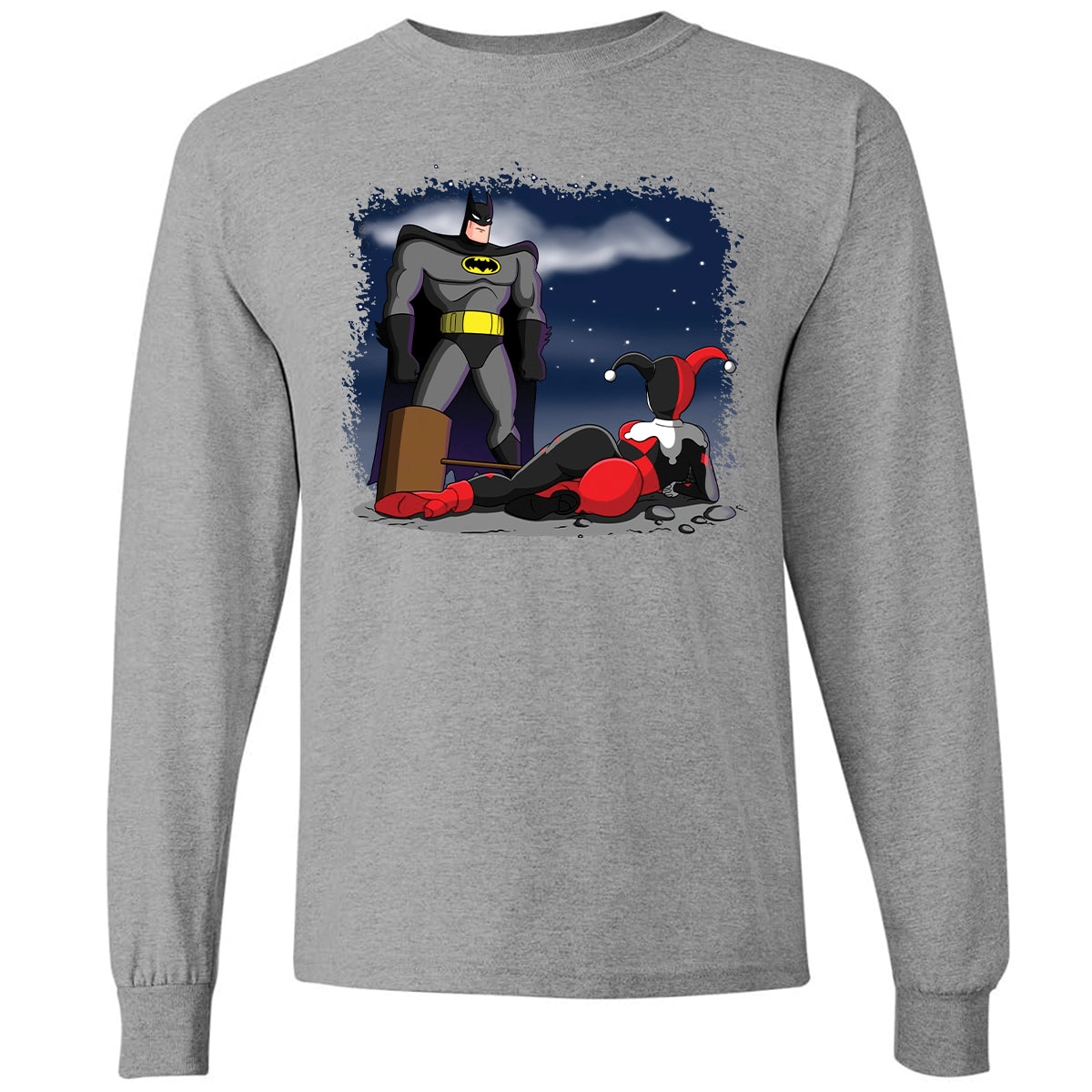 Long Sleeve T-Shirt - JA8NLRZX - Graphite Heather - 6