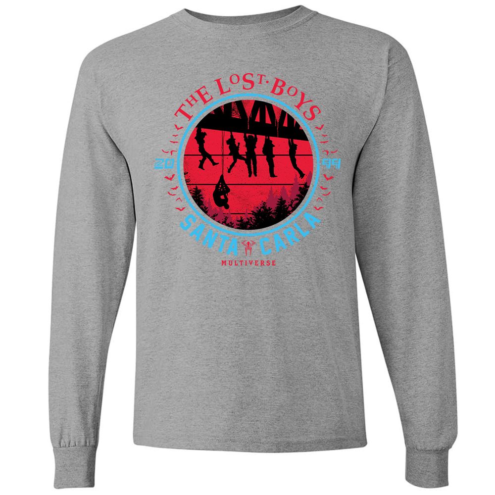 Long Sleeve T-Shirt - SJGK8ZUX - Graphite Heather - 6