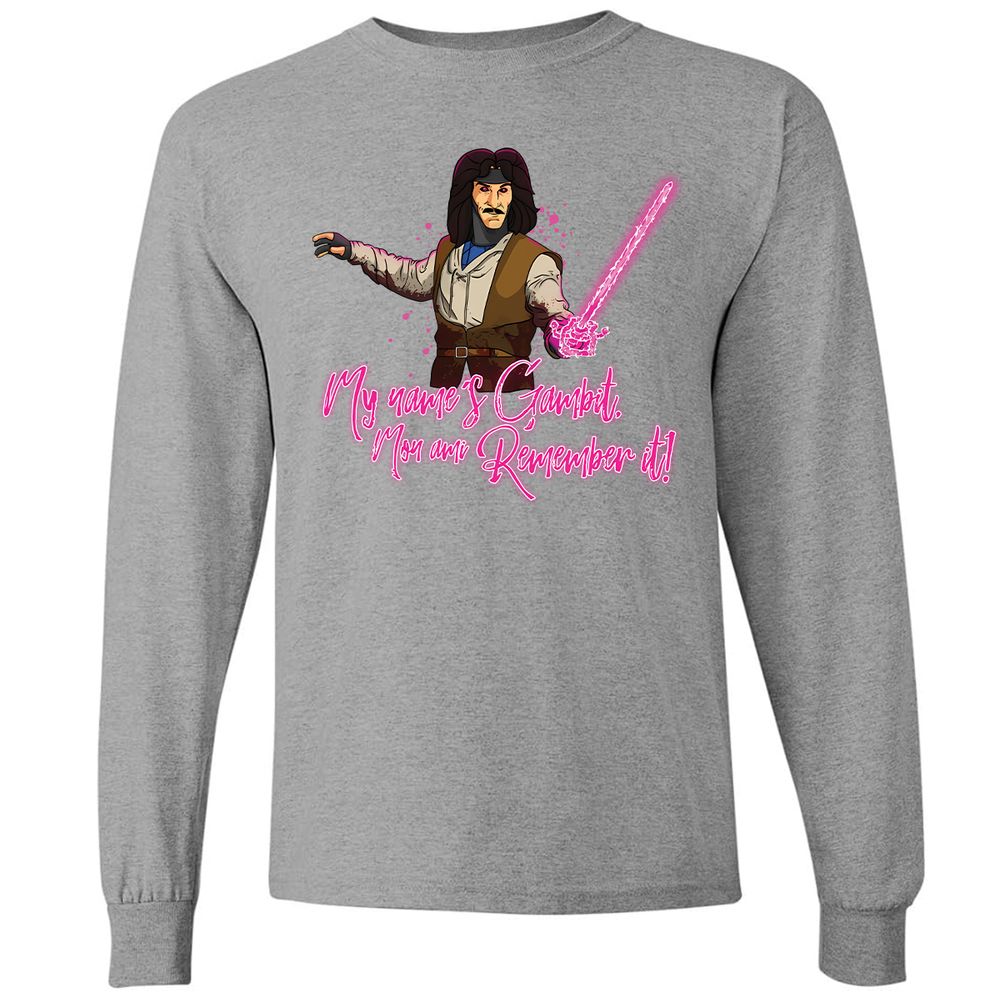 Long Sleeve T-Shirt - BQG8E9MS - Graphite Heather - 6