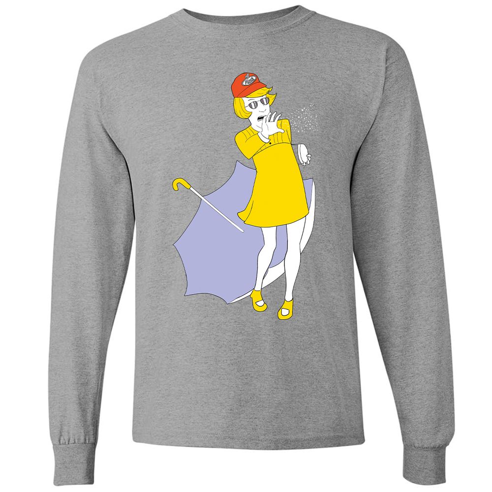 Long Sleeve T-Shirt - ZGWTB5MP - Graphite Heather - 6